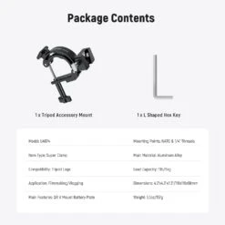 NEEWER UA074 Super Clamp Tripod Mount With V Mount Battery Plate -Photography Equipment 7 d9bba7dc 91c4 4e37 b9d7 982b86bd8775
