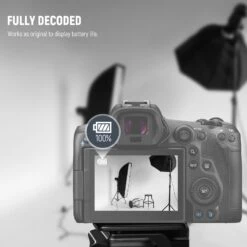 NEEWER 2 Pack 2400mAh LP-E6P Replacement Battery & Charging Set For Canon EOS 15 NEEWER 2 Pack 2400mAh LP-E6P Replacement Battery & Charging Set For Canon EOS -Photography Equipment 7 df562dc5 0527 4483 9a03 0911415f8111