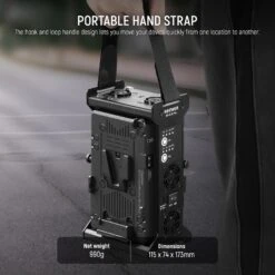 NEEWER BP-2CH Pro V Mount Battery Charger Dual Channel 100W PD Fast Charging -Photography Equipment 7 e8b1acf4 7cae 4040 91dd 27c8e1ff02f8