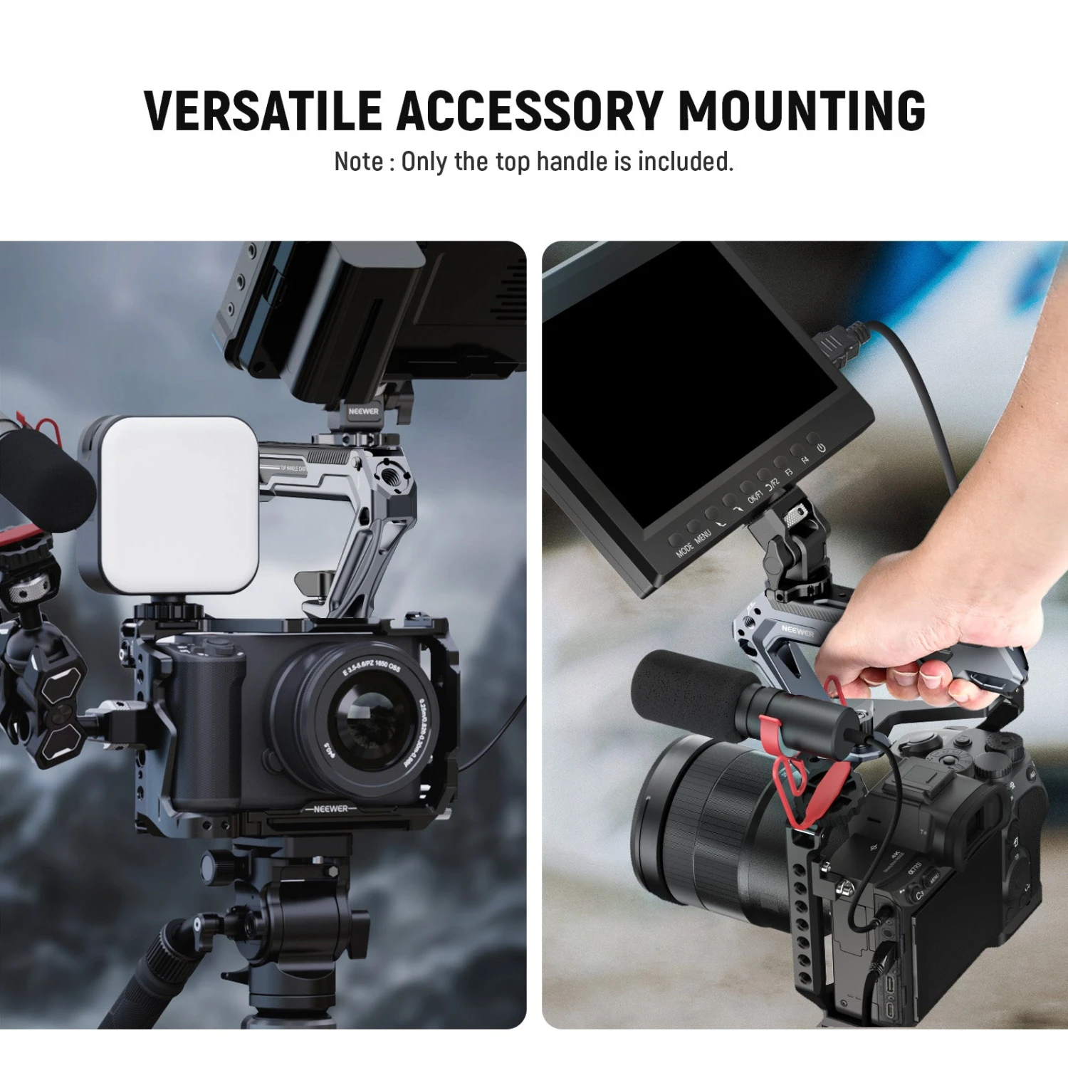 NEEWER CA078 All Metal Camera Top Handle 7 NEEWER CA078 All Metal Camera Top Handle - Image 7