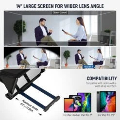 NEEWER X14 III Remote Control Teleprompter 15 NEEWER X14 III Remote Control Teleprompter -Photography Equipment 7 f196d354 5450 4a48 ba08 59ff9a2e69e8