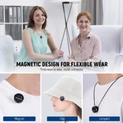 NEEWER KM18 Wireless Button Lavalier Microphone For USB C Phone PC 17 NEEWER KM18 Wireless Button Lavalier Microphone For USB C Phone PC -Photography Equipment 7 fb0a5051 efc4 4b30 bebc 84b1a7474c7e