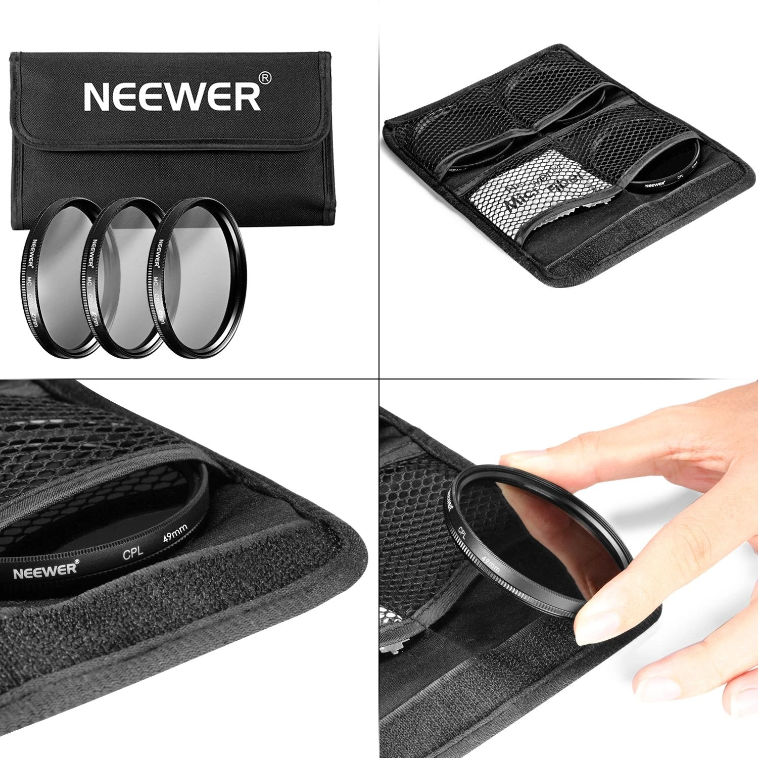 NEEWER Professional Lens Filter Accessory Kit 3 NEEWER Professional Lens Filter Accessory Kit - Image 3