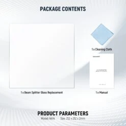 NEEWER NA14/NA17 Beam Splitter For Teleprompter DIY(30T/70R) 15 NEEWER NA14/NA17 Beam Splitter For Teleprompter DIY(30T/70R) -Photography Equipment 8 0e5cc55a 4996 4c10 b2cd c6d3bd5182a1