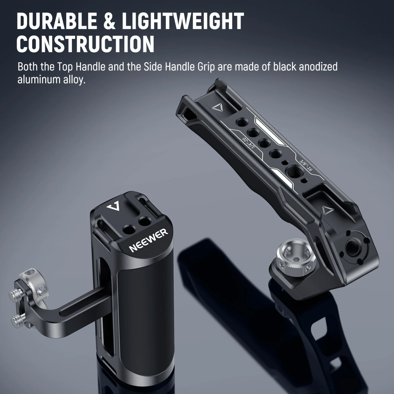 NEEWER CA007 Top Handle And VS105 Side Handle Grip Kit 9 NEEWER CA007 Top Handle And VS105 Side Handle Grip Kit - Image 9