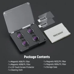 NEEWER FL-55 4-Pack Magnetic ND/PL Filter Set For DJI Osmo Pocket 3 -Photography Equipment 8 2ae53f59 4e4b 46a3 ad31 116504a9ae8b