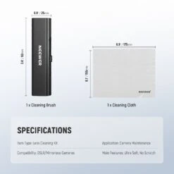 NEEWER HM-45 2 In 1 Camera Lens Cleaning Kit -Photography Equipment 8 2aff1588 0757 43d4 9a75 14a1bf129abd