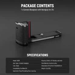 NEEWER CA076 Handgrip L Shape Grip For Nikon Z Fc 15 NEEWER CA076 Handgrip L Shape Grip For Nikon Z Fc -Photography Equipment 8 2ba1c64b da50 419a a0fd 831d4b6d47b9