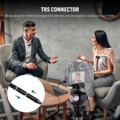 NEEWER LM3 Wired Dual Lavalier Microphones With 13ft 3.5mm TRS Extension Cable 16 NEEWER LM3 Wired Dual Lavalier Microphones With 13ft 3.5mm TRS Extension Cable -Photography Equipment 8 51c14e24 3135 4283 8cec 3b911fd805e2