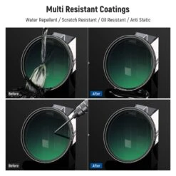 NEEWER ND2-ND400 True Colors Variable Filter