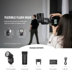 NEEWER Z2PRO 76Ws TTL Round Head Flash Speedlite 35 NEEWER Z2PRO 76Ws TTL Round Head Flash Speedlite -Photography Equipment 8 6eaf4d44 068d 4187 a79c a9daea5a661a