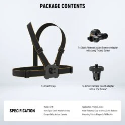 NEEWER GP25 Chest Mount Harness Chest Strap For Action Camera -Photography Equipment 8 79e082c4 6bf9 4e85 9ff7 2e8ed300aa75