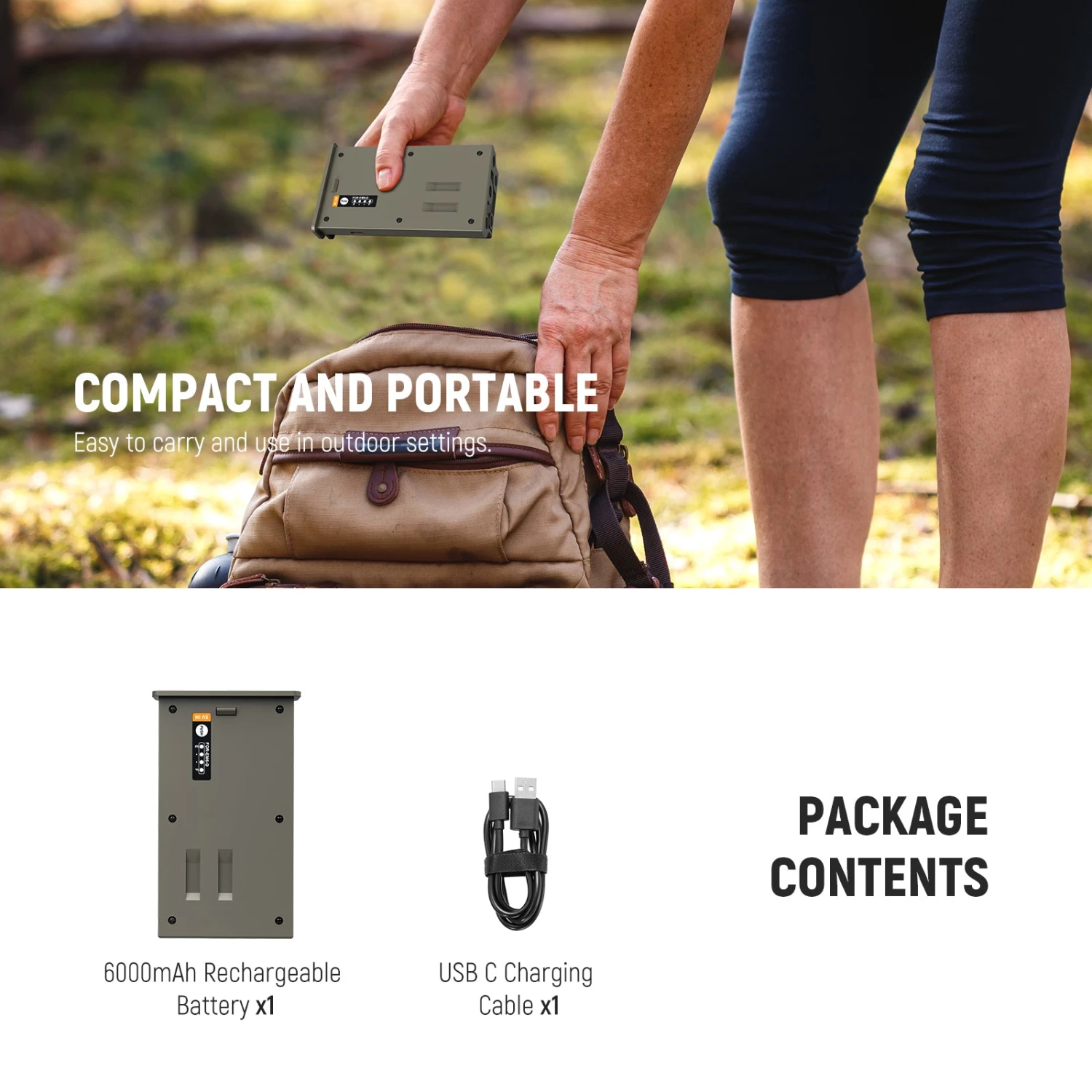 NEEWER EM6-D Hunting Camera Battery Pack For Reveal X Gen 3.0/X Pro/X Gen 2.0/SK/XB 8 NEEWER EM6-D Hunting Camera Battery Pack For Reveal X Gen 3.0/X Pro/X Gen 2.0/SK/XB - Image 8