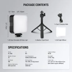 NEEWER NL-36AI LED Camera Video Light With Desk Tripod Stand -Photography Equipment 8 91225ace 54bf 4282 8bfa 829c6febc491