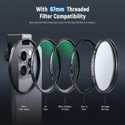 NEEWER FL-45 Clip On 67mm ND Phone Filter Kit 18 NEEWER FL-45 Clip On 67mm ND Phone Filter Kit -Photography Equipment 8 914c3bbd 4c69 46c1 8b58 b4ae8bb7116c