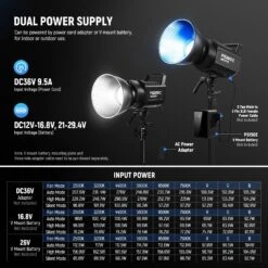 NEEWER FS300C 300W RGB LED Video Light 16 NEEWER FS300C 300W RGB LED Video Light -Photography Equipment 8 97793f56 3315 4532 bf1d f49fba591642