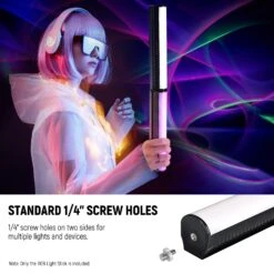 NEEWER TL20C RGB Magnetic Handheld Light Wand 16 NEEWER TL20C RGB Magnetic Handheld Light Wand -Photography Equipment 8 995c8d3d 9b8d 4e5f 9ba1 0632908a0f99