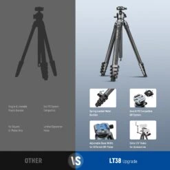 NEEWER LT38 61" Carbon Fiber LITETRIP Travel Tripod -Photography Equipment 8 9c640744 4f1b 4913 a0b7 b6838d53a965