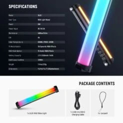 NEEWER BASICS SL30 12" Magnetic Handheld RGB Light Wand 15 NEEWER BASICS SL30 12" Magnetic Handheld RGB Light Wand -Photography Equipment 8 9f0a3193 b9e8 4b57 a0db 41244eba9bce