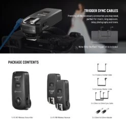 NEEWER FC-16 2.4G Wireless Flash Trigger For Canon Cameras 15 NEEWER FC-16 2.4G Wireless Flash Trigger For Canon Cameras -Photography Equipment 8 9f9c047a 0400 4431 b882 8bd478632342