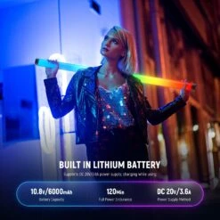 NEEWER TL90C 30W RGB Tube Light With APP/2.4G/DMX Control -Photography Equipment 8 a268286b 0a4c 4be5 ac5d 9b280c648d1e