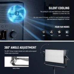 NEEWER AP100B 100W Bi Color LED Panel Video Light Kit 16 NEEWER AP100B 100W Bi Color LED Panel Video Light Kit -Photography Equipment 8 a2b5ad75 43fc 4ad7 aa68 016f1b73f924