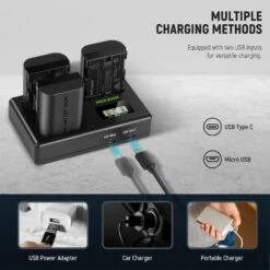 NEEWER 3 Pack 2400mAh LP-E6P/LP-E6NH Replacement Batteries For Canon 16 NEEWER 3 Pack 2400mAh LP-E6P/LP-E6NH Replacement Batteries For Canon -Photography Equipment 8 b9565926 bb1e 4de7 ac3e 0ddbdb51960f