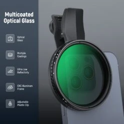 NEEWER FL-B37/FL-B38 67mm Filter Set For Smartphone -Photography Equipment 8 c349ed01 c070 42e5 8017 d0b2dc11bf88