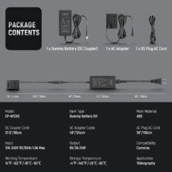 NEEWER NP-W126/NP-W126S Replacement Dummy Battery Charger Kit 15 NEEWER NP-W126/NP-W126S Replacement Dummy Battery Charger Kit -Photography Equipment 8 d0e0e60a 7776 4b44 9e71 bb73acb348b9