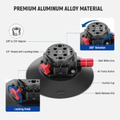 NEEWER CA013 6" Camera Suction Mount With Ball Head Magic Arm 17 NEEWER CA013 6" Camera Suction Mount With Ball Head Magic Arm -Photography Equipment 8 d2b2486e a3ca 4501 900c 9cd9a9051d9f