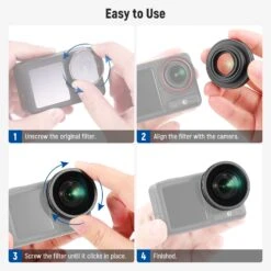 NEEWER Filter Lens Set For DJI Osmo Action 5 Pro/4 -Photography Equipment 8 d6764ea4 404a 43f7 91f9 53bc3cf94993