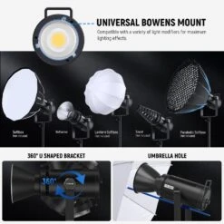 NEEWER CB300B 320W Bi-Color LED Video Light -Photography Equipment 8 ed7155fd d24c 4827 9363 4a4ed4fde7c3