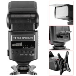 NEEWER TT560 Speedlite Flash With Filters & Remote Control -Photography Equipment 90091225 4
