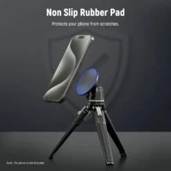 NEEWER PA010+TP29 Magnetic Phone Tripod Set For MagSafe Phone 12 NEEWER PA010+TP29 Magnetic Phone Tripod Set For MagSafe Phone -Photography Equipment 90100764 4