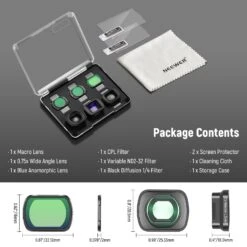 NEEWER FL-B27/FL-B28 Filter Set With Lens For DJI Osmo Pocket 3 35 NEEWER FL-B27/FL-B28 Filter Set With Lens For DJI Osmo Pocket 3 -Photography Equipment 9 0c79f034 0912 4017 9122 09993bbaf6f1