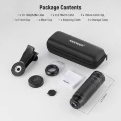 NEEWER LS-36 Ultra 7X Telephoto Lens With 10X Magnification & Phone Lens Clip 17 NEEWER LS-36 Ultra 7X Telephoto Lens With 10X Magnification & Phone Lens Clip -Photography Equipment 9 12fae8d1 2d3c 4070 9f84 ed62f332eb3a
