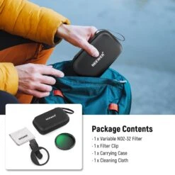 NEEWER FL-B21/FL-B25 67mm Variable ND2-32 Filter With Clip For Smartphone -Photography Equipment 9 15c97df2 5e2c 4c4f a7dd a12292d22022