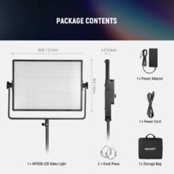 NEEWER AP150B 150W Bi Color LED Panel Video Light 17 NEEWER AP150B 150W Bi Color LED Panel Video Light -Photography Equipment 9 1c7a3708 5dd6 49cb 8721 a099f85da65a