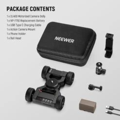 NEEWER DL400 Upgraded Motorized Camera Slider Dolly With App Control -Photography Equipment 9 285f9c89 f112 4762 92d8 6eb1ef298744