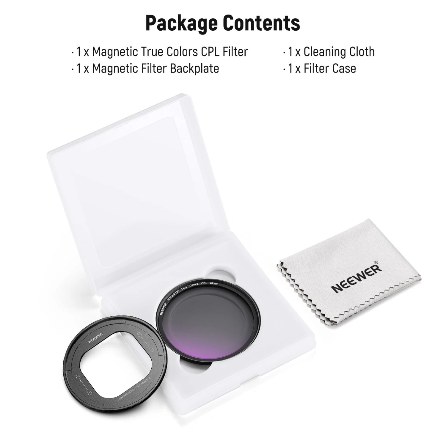 NEEWER 67mm Filter Set For IPhone 16 Pro/16 Pro Max Cage (PA073/PA074) 9 NEEWER 67mm Filter Set For IPhone 16 Pro/16 Pro Max Cage (PA073/PA074) - Image 9