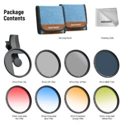 NEEWER FL-P11/FL-P12 7 Pack Clip-On 67mm Filter Set For Smartphones 26 NEEWER FL-P11/FL-P12 7 Pack Clip-On 67mm Filter Set For Smartphones -Photography Equipment 9 357b5a7c 81a6 4555 9145 5cadea6aaec0