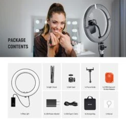 NEEWER RH10B 10" 20W High Power LED Ring Light 17 NEEWER RH10B 10" 20W High Power LED Ring Light -Photography Equipment 9 40666a8a 45b7 4d41 a9d4 8d7d27c72bd6