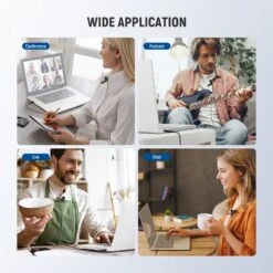 NEEWER LM1 Plug & Play Omnidirectional USB Lapel Microphone -Photography Equipment 9 623bfa73 17a3 4f24 a0c5 e55f6817c32a