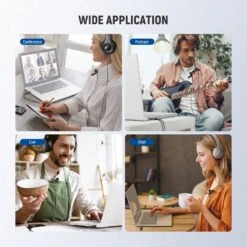 NEEWER LM2 Plug & Play Omnidirectional USB Lapel Microphone With 3.5mm TRS Jack 17 NEEWER LM2 Plug & Play Omnidirectional USB Lapel Microphone With 3.5mm TRS Jack -Photography Equipment 9 78eaec7e e040 4ff3 a45a 7fbdcdc0763d