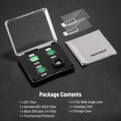 NEEWER FL-B09 Filter Set With 0.75x Wide Angle Lens For DJI Osmo Pocket 3 17 NEEWER FL-B09 Filter Set With 0.75x Wide Angle Lens For DJI Osmo Pocket 3 -Photography Equipment 9 7a654b9c fa16 4352 8621 8b594e1874ba