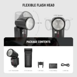 NEEWER Z2 3000mAh Battery TTL Round Head Flash Speedlite 28 NEEWER Z2 3000mAh Battery TTL Round Head Flash Speedlite -Photography Equipment 9 8225fb74 3d23 4ca8 b128 416f8fcbd745