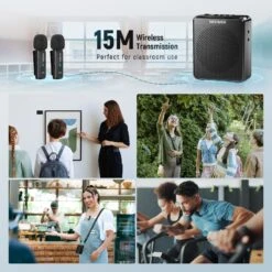 NEEWER VA02 Voice Amplifier With Wireless Microphone 17 NEEWER VA02 Voice Amplifier With Wireless Microphone -Photography Equipment 9 aaaab92a 69c8 4a3f 959c 380ea46cbd46