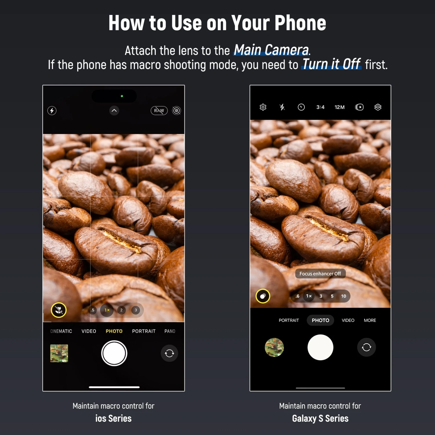 NEEWER LS-60 2 In 1Wide Angle And 2x Macro Phone Lens 9 NEEWER LS-60 2 In 1Wide Angle And 2x Macro Phone Lens - Image 9