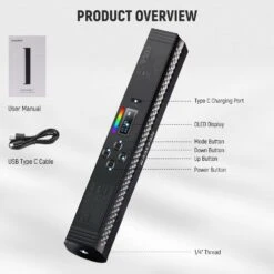 NEEWER TL20C RGB Magnetic Handheld Light Wand 17 NEEWER TL20C RGB Magnetic Handheld Light Wand -Photography Equipment 9 b1d649dd 28a2 41b5 8360 531fee4e4e4d