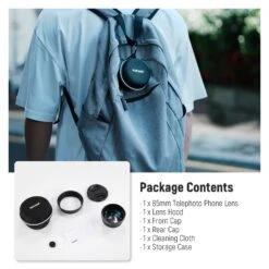 NEEWER LS-59 85mm HD Telephoto Lens With 17mm Lens Thread -Photography Equipment 9 b411a228 c651 4e11 87eb 0fc0b5745da5